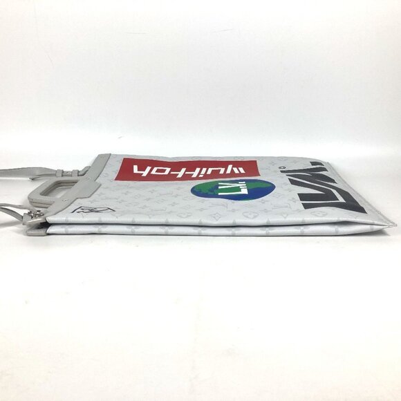 LOUIS VUITTON White Monogram Shoulder Bag - Picture 4 of 16